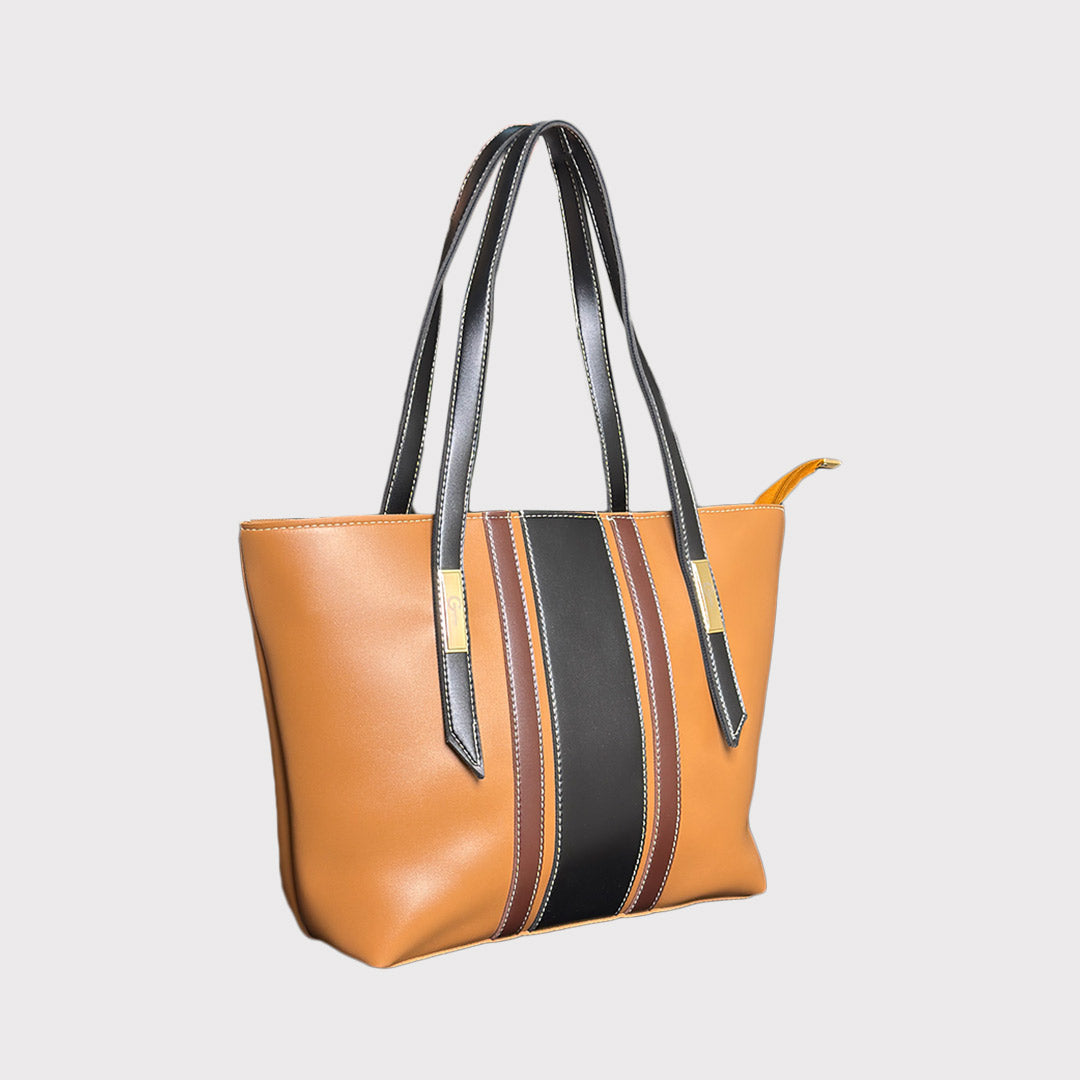 Arcline Tote - Tan Brown