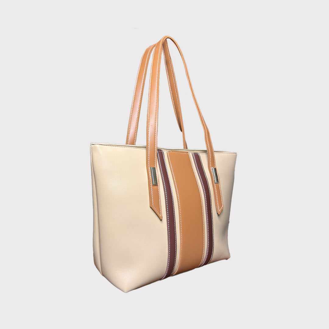 Arcline Tote - Beige